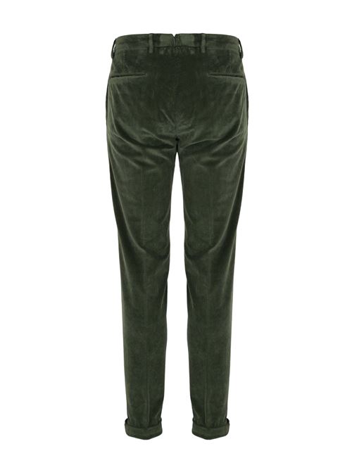 Pantalone in velluto verde BRIGLIA | BG07 42406700072